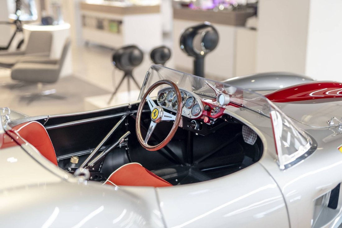 The Ferrari Testa Rossa J is now on sale in Selfridges, redefining luxury shopping